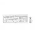 Cherry CHERRYSTREAMDESKTOP DE LAYOUT Keyboard and Mouse Set USB pale grey