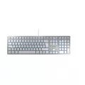 Cherry KC 6000 Slim silver Corded Keyboard USB