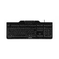 Cherry KC1000 SC corded Security Keyboard USB ultraflat black with integrated Smartcard-Terminal (CH)