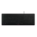 Cherry STREAM PROTECT KEYBOARD black UK-English layout