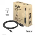 Club 3D MiniDisplayPort 1.4 to HDMI 4K120Hz or 8K60Hz HDR10+ Cable M/M 1.8m