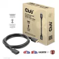 Club 3D Ultra High Speed HDMI Extension Cable 4K120Hz 8K60Hz 48Gbps M/F 1m 30AWG