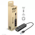 Club 3D USB 3.2 Gen1 A 3-P Hub Gigabit Ethernet