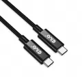 Club 3D USB4 Gen3x2 Type-C Bi-Directional Cable8K60Hz or 4K120Hz Data 40Gbps PD 240W(48V/5A) EPR M/M 3m