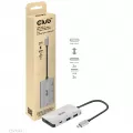 Club 3D USB TYPE C GEN 2 TO 2 USB A + 2 USB C DATA HUB +PD CHARGING 1.5A