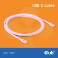 Club 3D USB C CABLE PINK