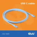 Club 3D USB C CABLE BLUE