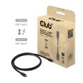 Club 3D THUNDERBOLT# 5 CERTIFIED 8K240HZ DATA 80/120 GBPS EPR 240 WATT CABLE M/M 1M / 3.28FT