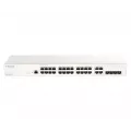 D-Link 28-Port Gigabit Nuclias Smart Managed Switch including 4x 1G Combo Ports (With 1 Year License)