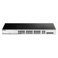 D-Link 24 10/100/1000 Base-T port with 4 x 1000Base-T /SFP ports