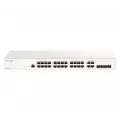 D-Link 28-Port Gigabit Nuclias Smart Managed Switch including 4x 1G Combo Ports (With 1 Year License)