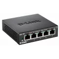 D-Link 5-port 10/100 Metal Housing Desktop Switch