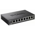 D-Link 8-port 10/100 Metal Housing Desktop Switch