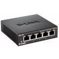 D-Link 5-port 10/100/1000 GB Metal Housing Deskt.Switch