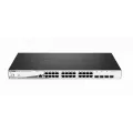 D-Link 28-Port Gigabit PoE+ Smart Switch including 4 SFP Ports