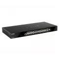 D-Link 24 ports GE + 2 10GE ports + 2 SFP+ Smart Managed Switch