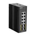 D-Link 12 Port L2 Managed Switch Switch with 8x 10/100/1000BaseT(X) ports & 4 x 100/1000BaseSFP ports