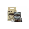 Epson Metallic Black/Gold 24mm LK-6BKP