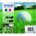 Epson 34XL Mpack Ink (XL BK&Std CMY)