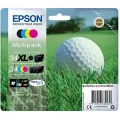 Epson 34XL Mpack Ink (XL BK&Std CMY) RF/AM Tag