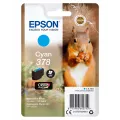 Epson Singlepack Cyan 378 Squirrel Clara Photo HD Ink