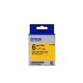 Epson Label Cartridge Pastel LK-2YBP Black/Yellow 6mm (9m)