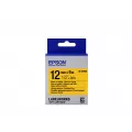 Epson Label/LK-4YBW Strong Adhesive 12mm BK/YL