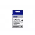 Epson Label/LK-4TBW Strong Adh 12mm BK/Trans