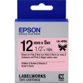 Epson Tape/LK-4PBK Satin 12mm 5m Black/Pink