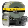 Epson LK-9WBVN Consumables: Tapes Vinyl Label Tape Yellow Black 50 mm 7 m