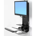 Ergotron PATIENT ROOM VL18 STS WM ERGOTRON BLACK