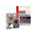 Dymo Tape/12mmx7m black transparent